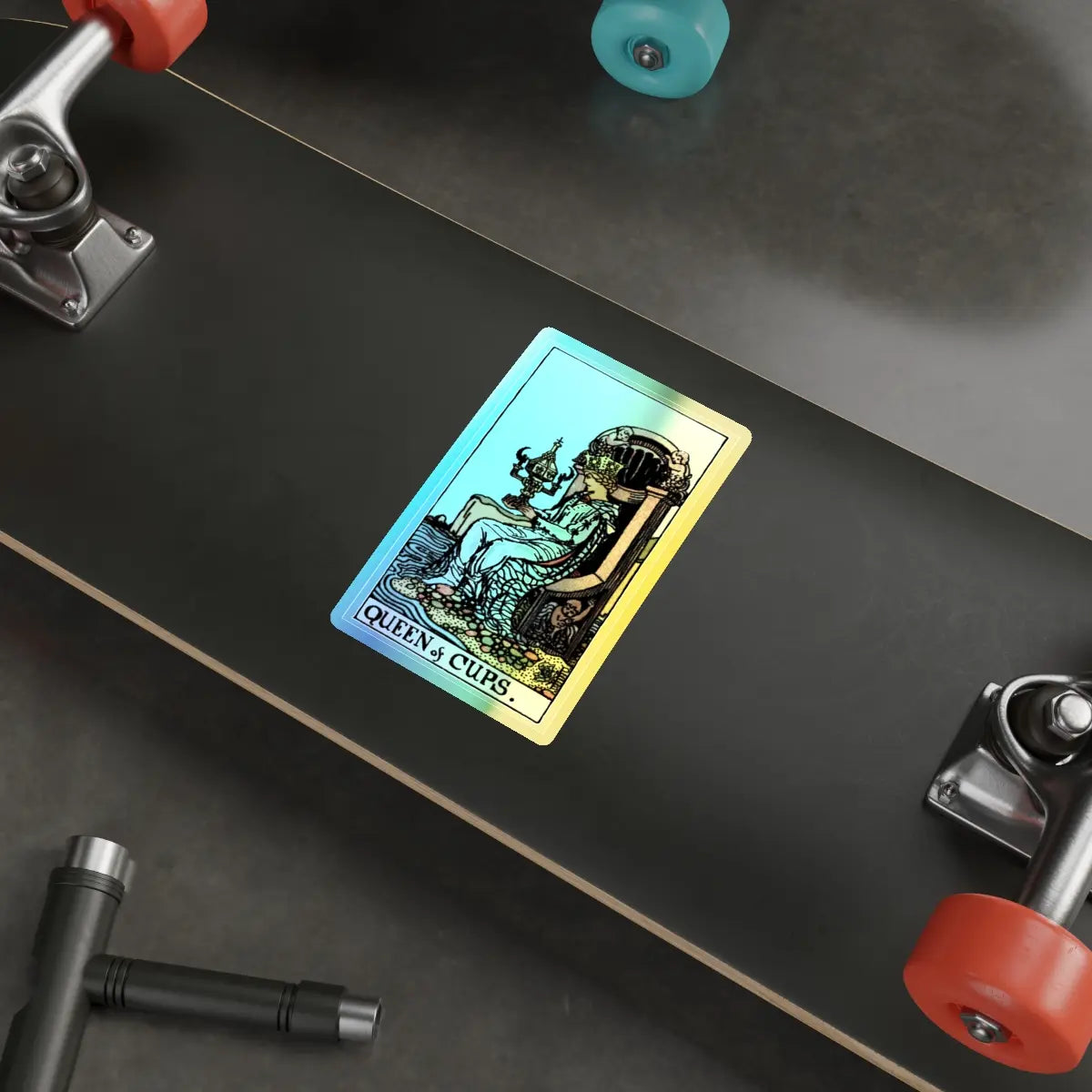 SKU:17855037522809707306 Sizes:5" × 5" Shapes:Die-Cut Types:Holographic