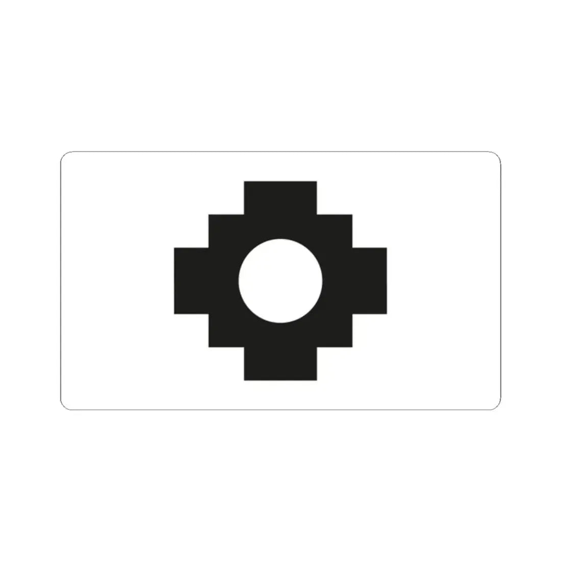 The Qulla Flag (Chile) STICKER Vinyl Kiss-Cut Decal 2 Inch White - The Sticker Space