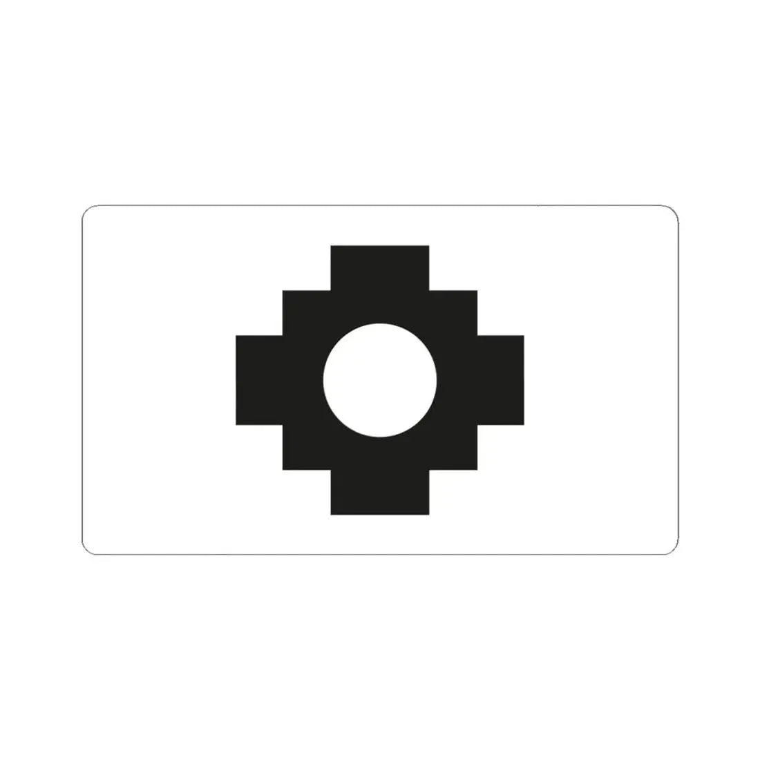 The Qulla Flag (Chile) STICKER Vinyl Kiss-Cut Decal 6 Inch White - The Sticker Space