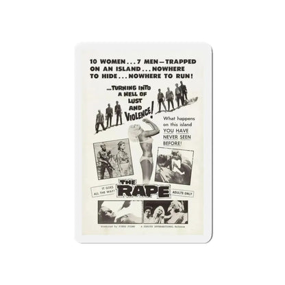 THE RAPE (AMOK) 1963 Movie Poster - Refrigerator Magnet 5 Inch - The Sticker Space