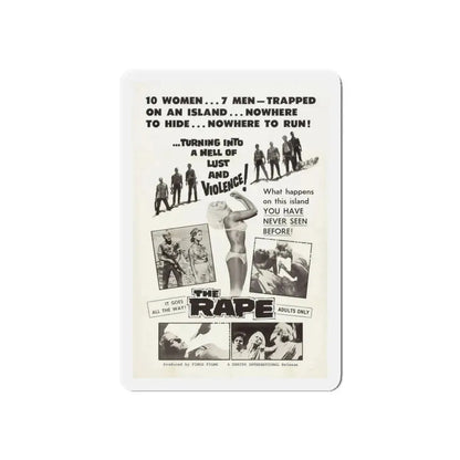 THE RAPE (AMOK) 1963 Movie Poster - Refrigerator Magnet 6 Inch - The Sticker Space