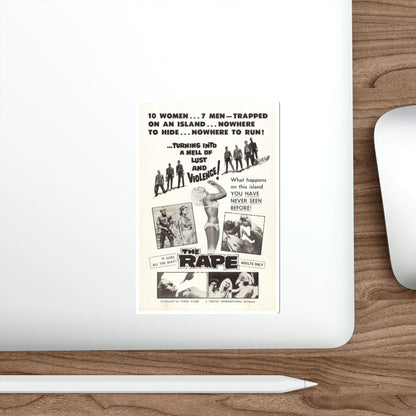 THE RAPE (AMOK) 1963 Movie Poster STICKER Vinyl Die-Cut Decal-The Sticker Space