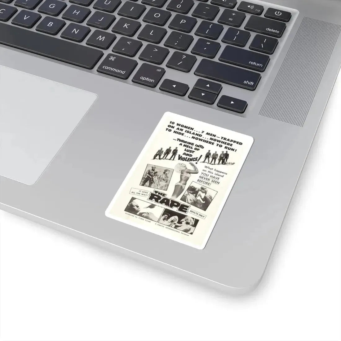 THE RAPE (AMOK) 1963 Movie Poster - STICKER Vinyl Kiss-Cut Decal - The Sticker Space