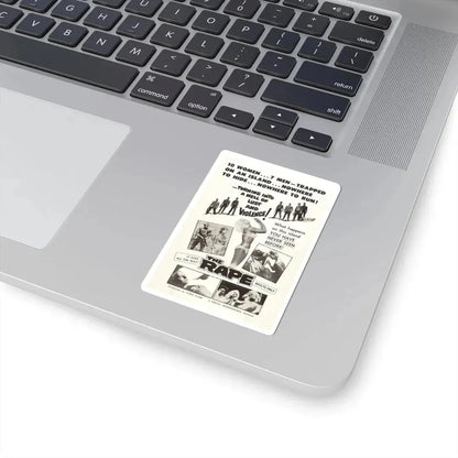 THE RAPE (AMOK) 1963 Movie Poster - STICKER Vinyl Kiss-Cut Decal - The Sticker Space