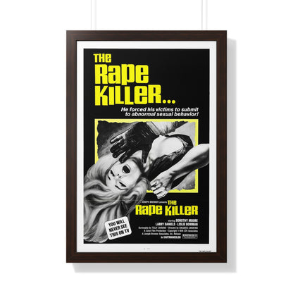 THE RAPE KILLER 1976 - Framed Movie Poster-20" x 30"-The Sticker Space