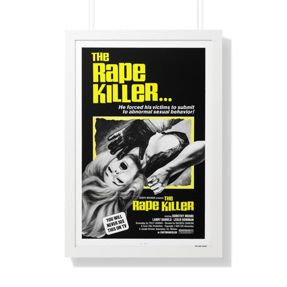 THE RAPE KILLER 1976 - Framed Movie Poster-20" x 30"-The Sticker Space