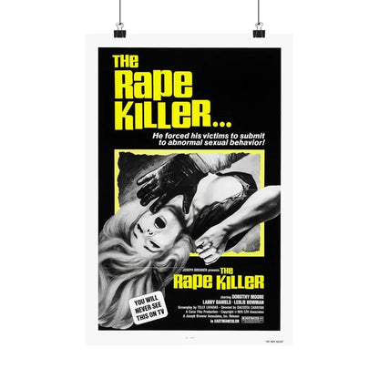 THE RAPE KILLER 1976 - Paper Movie Poster 12″ x 18″ Matte - The Sticker Space