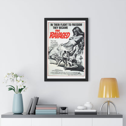 THE RAVAGED 1971 - Framed Movie Poster-The Sticker Space