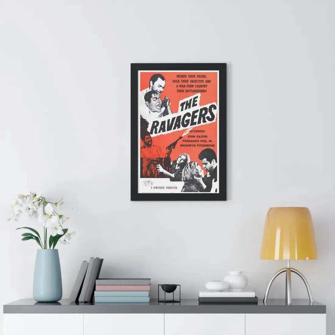 THE RAVAGERS 1979 - Framed Movie Poster - The Sticker Space