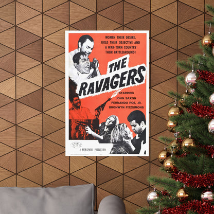 THE RAVAGERS 1979 - Paper Movie Poster-The Sticker Space