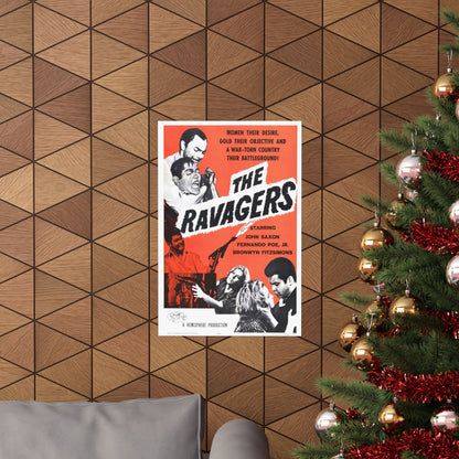 THE RAVAGERS 1979 - Paper Movie Poster-The Sticker Space