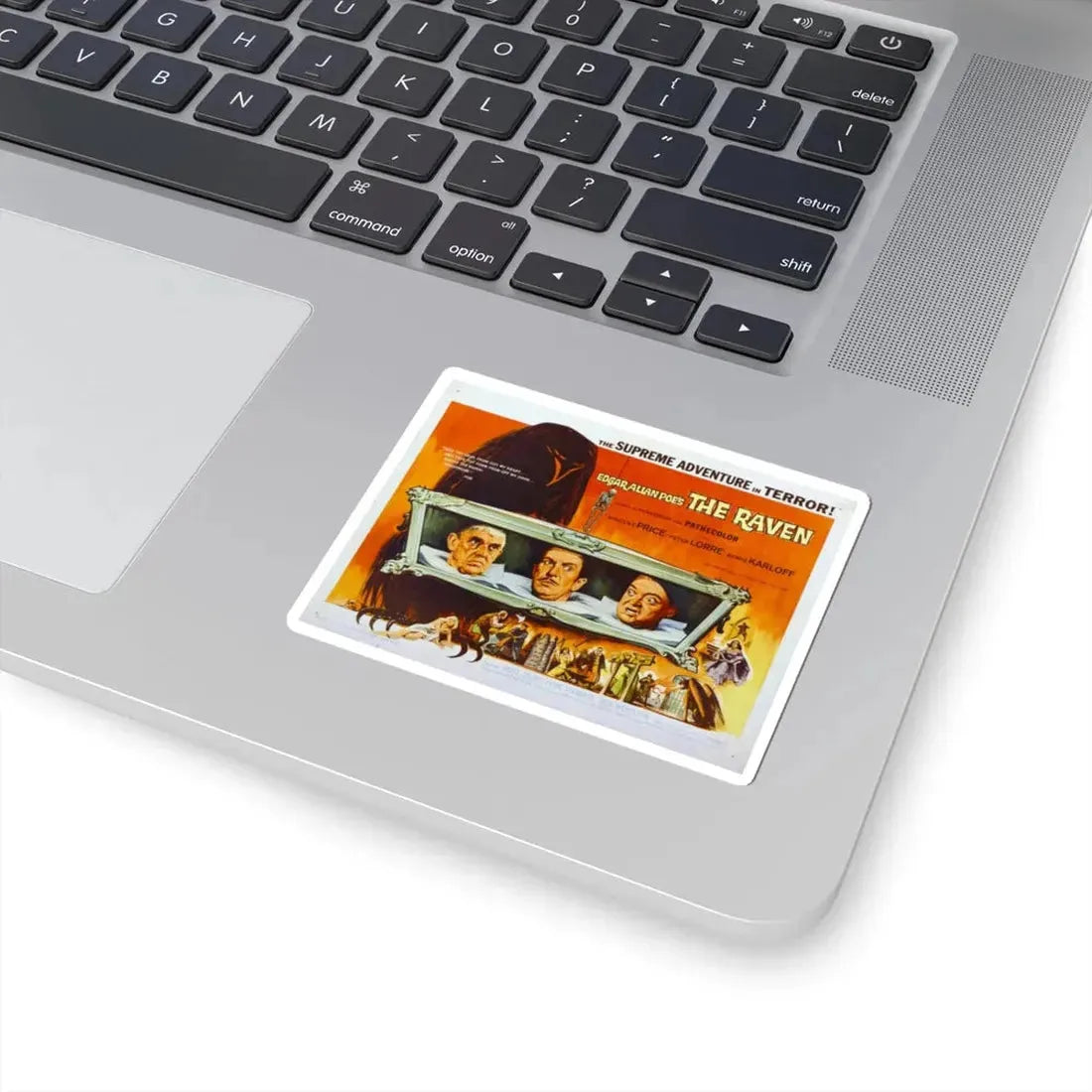 THE RAVEN 1963 Movie Poster - STICKER Vinyl Kiss-Cut Decal - The Sticker Space