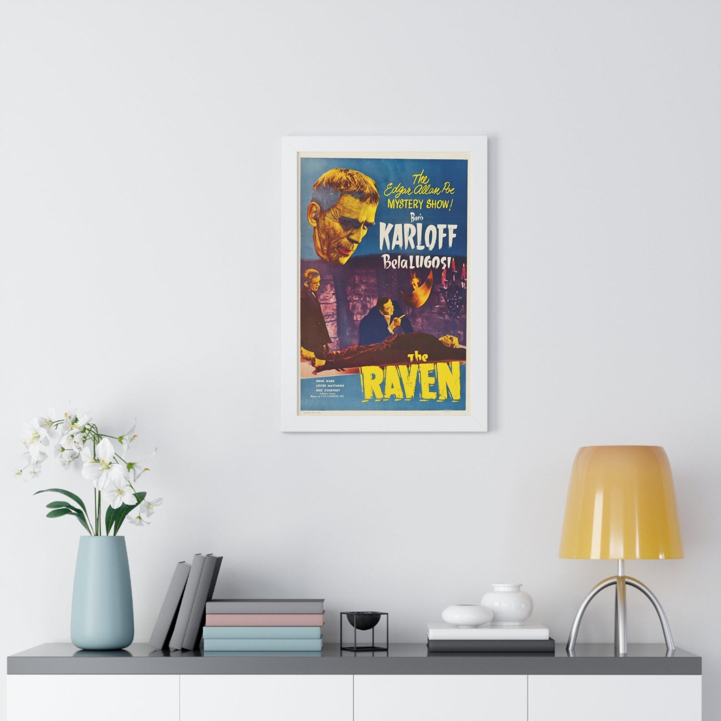 THE RAVEN (2) 1935 - Framed Movie Poster-The Sticker Space