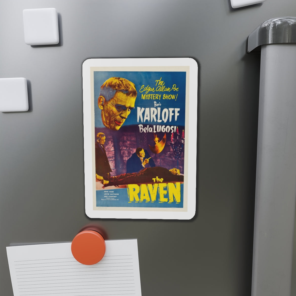 THE RAVEN (2) 1935 Movie Poster - Refrigerator Magnet