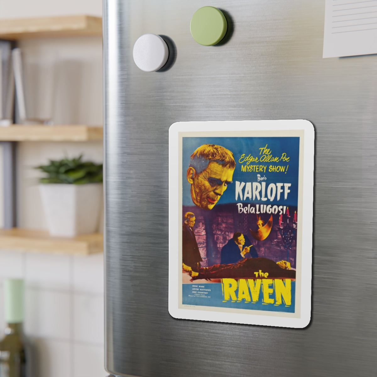 THE RAVEN (2) 1935 Movie Poster - Refrigerator Magnet