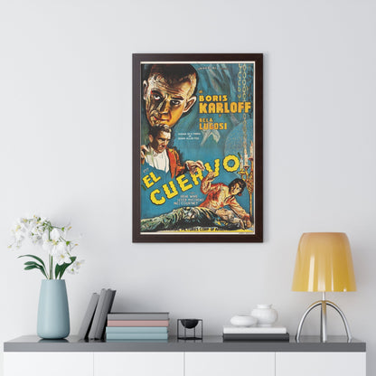 THE RAVEN (ARGENTINA) 1935 - Framed Movie Poster-The Sticker Space