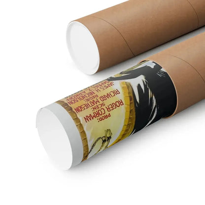 THE RAVEN (BELGIAN) 1963 - Paper Movie Poster - The Sticker Space