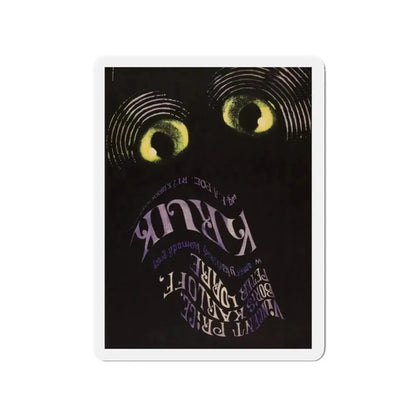 THE RAVEN (POLISH) 1963 Movie Poster - Refrigerator Magnet 2 Inch Die-Cut - The Sticker Space