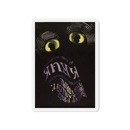 THE RAVEN (POLISH) 1963 Movie Poster - Refrigerator Magnet 4 Inch Die-Cut - The Sticker Space