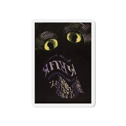 THE RAVEN (POLISH) 1963 Movie Poster - Refrigerator Magnet 6 Inch Die-Cut - The Sticker Space