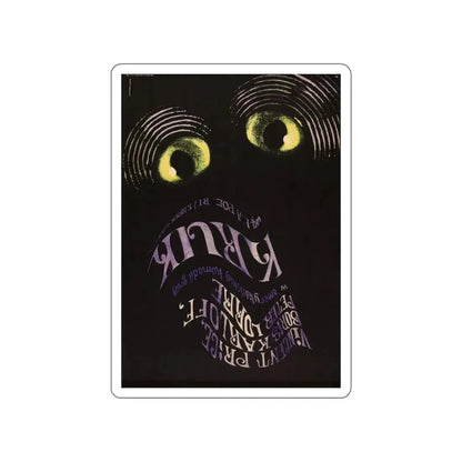 THE RAVEN (POLISH) 1963 Movie Poster STICKER Vinyl Die-Cut Decal 4 Inch - The Sticker Space