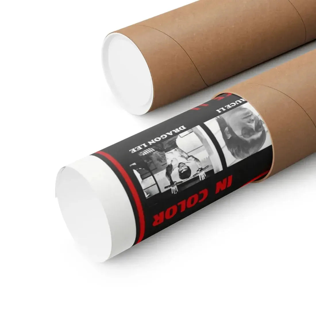 THE REAL BRUCE LEE 1977 - Paper Movie Poster - The Sticker Space