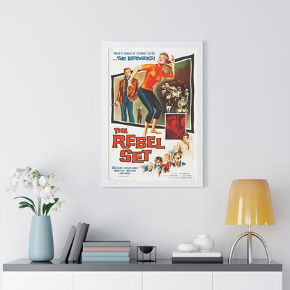 THE REBEL SET 1959 - Framed Movie Poster-The Sticker Space