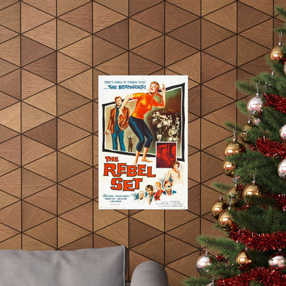 THE REBEL SET 1959 - Paper Movie Poster-The Sticker Space