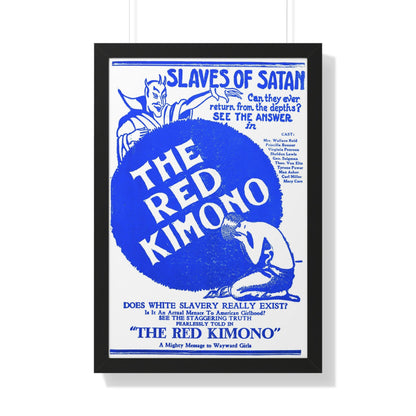 THE RED KIMONO 1925 - Framed Movie Poster-20" x 30"-The Sticker Space