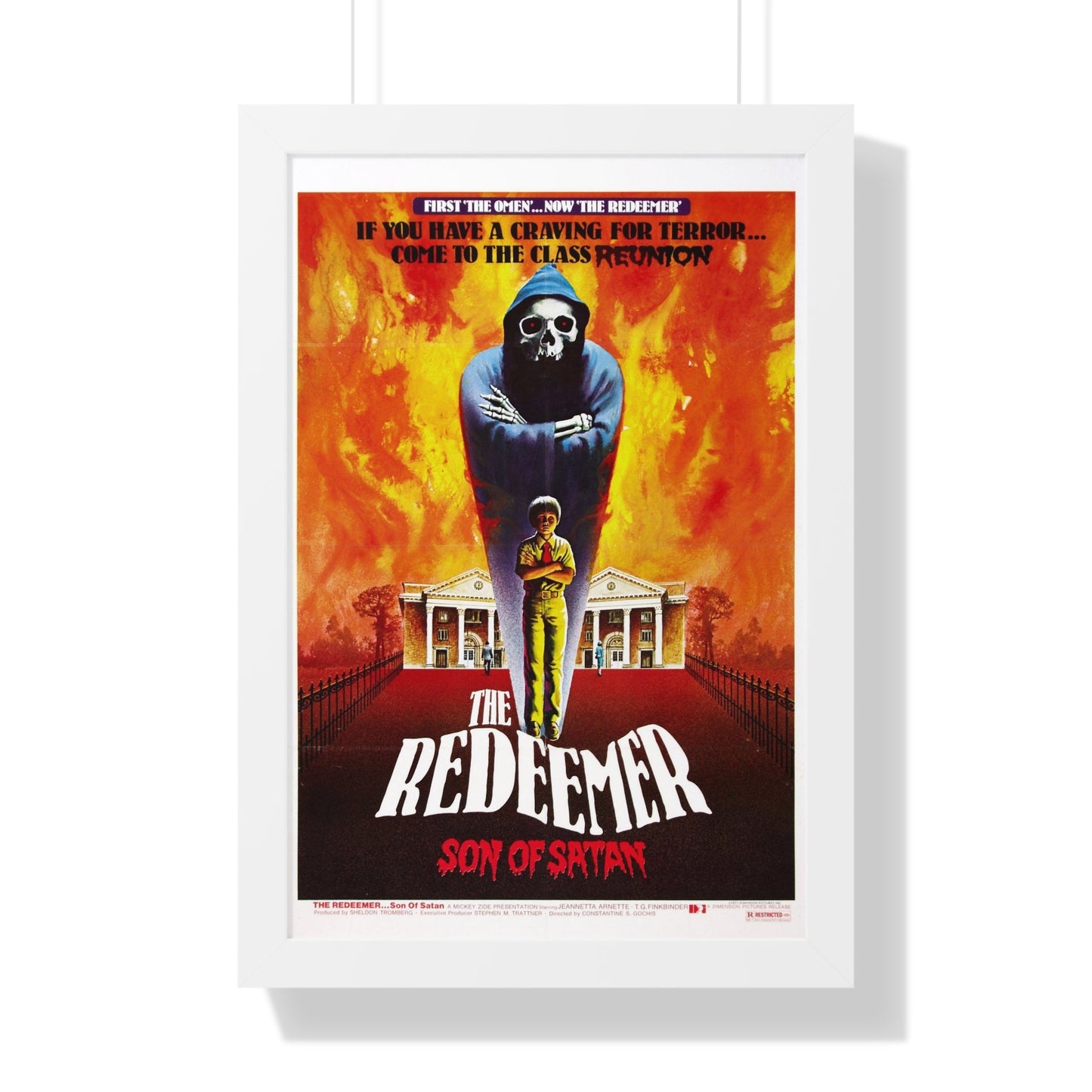 THE REDEEMER 1965 - Framed Movie Poster-16″ x 24″-The Sticker Space