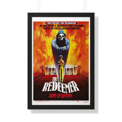 THE REDEEMER 1965 - Framed Movie Poster 20" x 30" Black - The Sticker Space