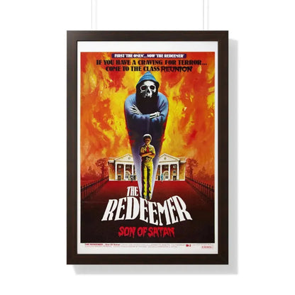 THE REDEEMER 1965 - Framed Movie Poster 20" x 30" Walnut - The Sticker Space