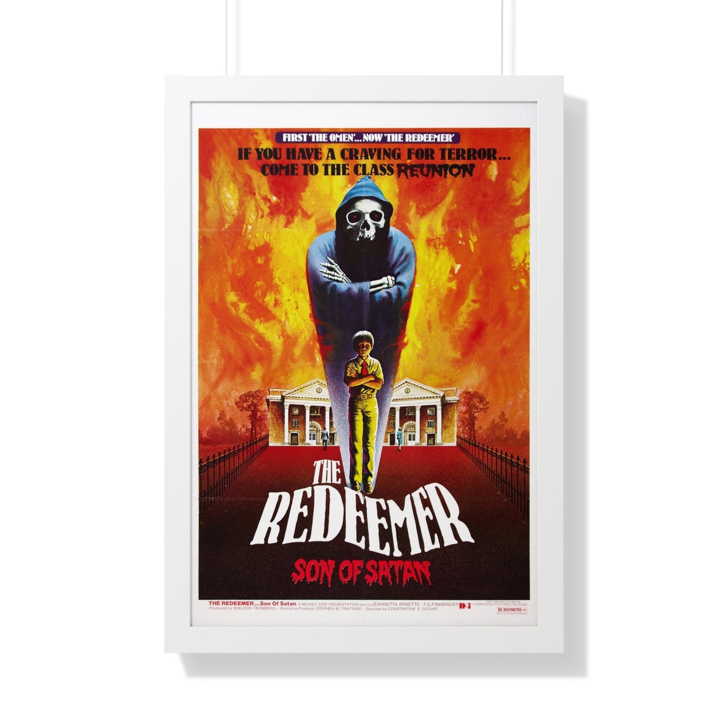 THE REDEEMER 1965 - Framed Movie Poster-20" x 30"-The Sticker Space