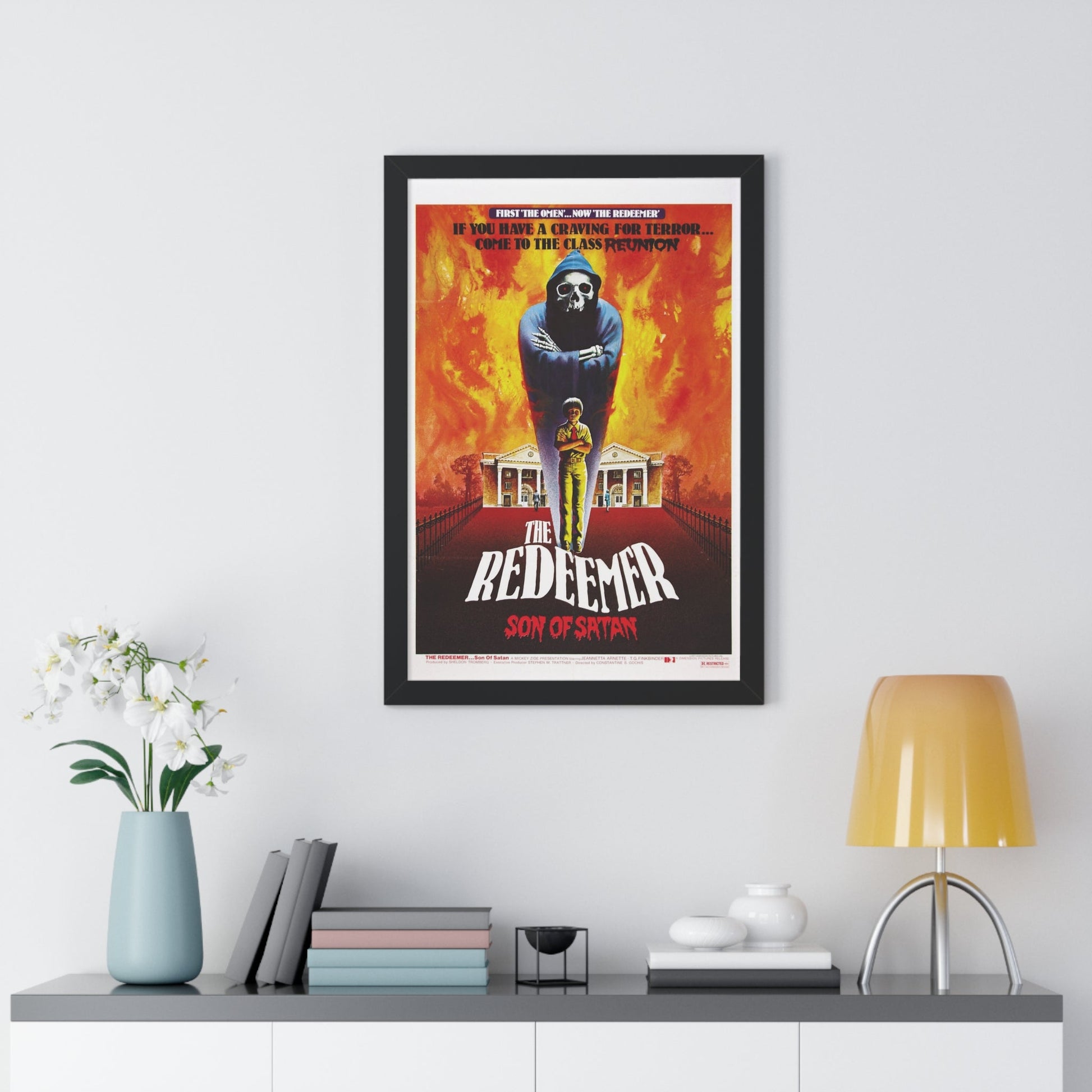 THE REDEEMER 1965 - Framed Movie Poster-The Sticker Space