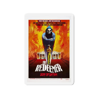 THE REDEEMER 1965 Movie Poster - Refrigerator Magnet 3 Inch - The Sticker Space