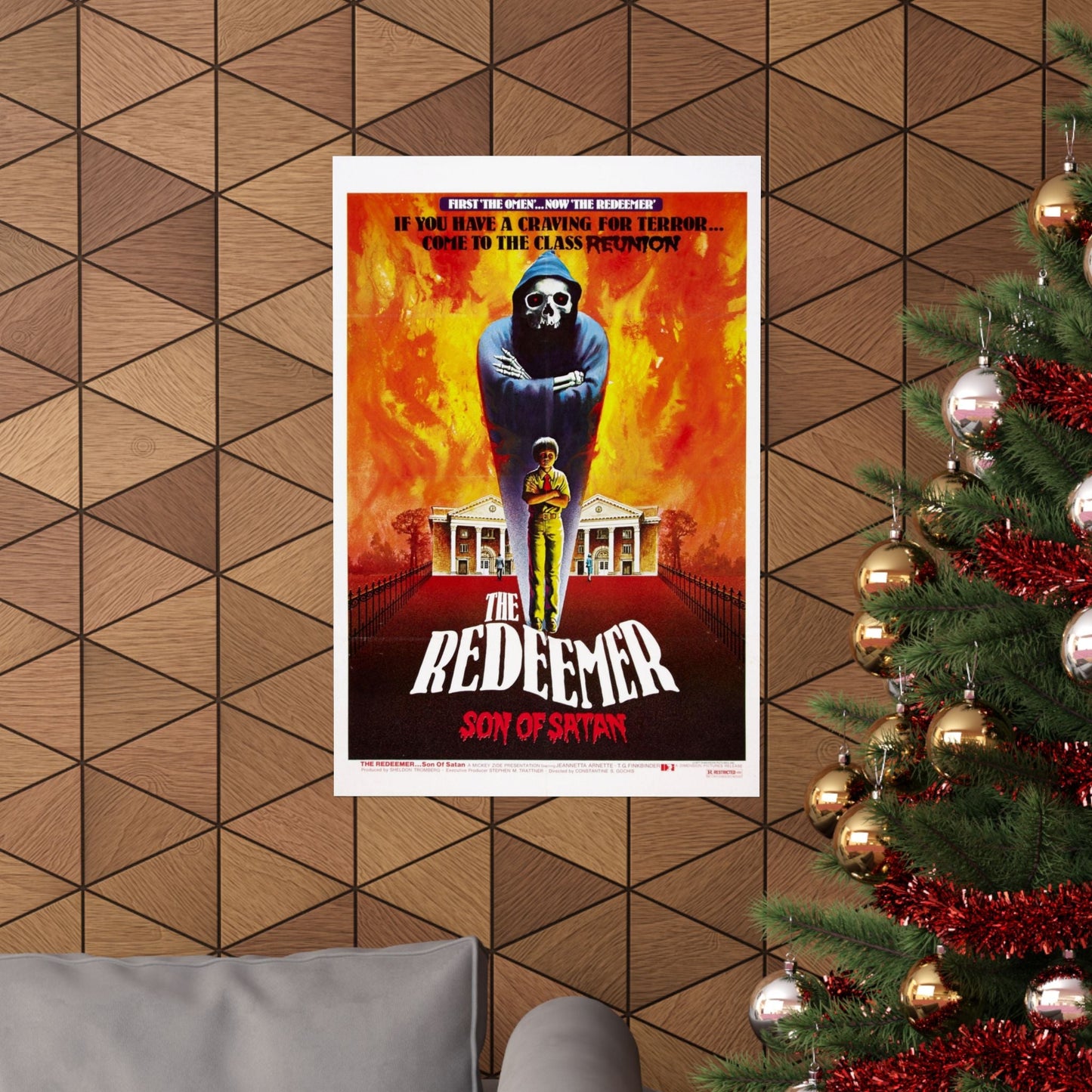 THE REDEEMER 1965 - Paper Movie Poster-The Sticker Space