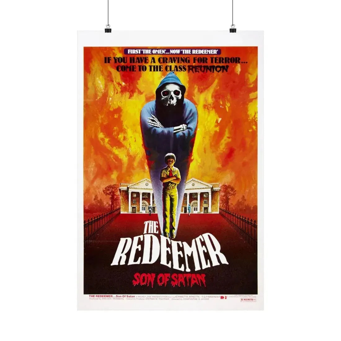 THE REDEEMER 1965 - Paper Movie Poster 20″ x 30″ Matte - The Sticker Space