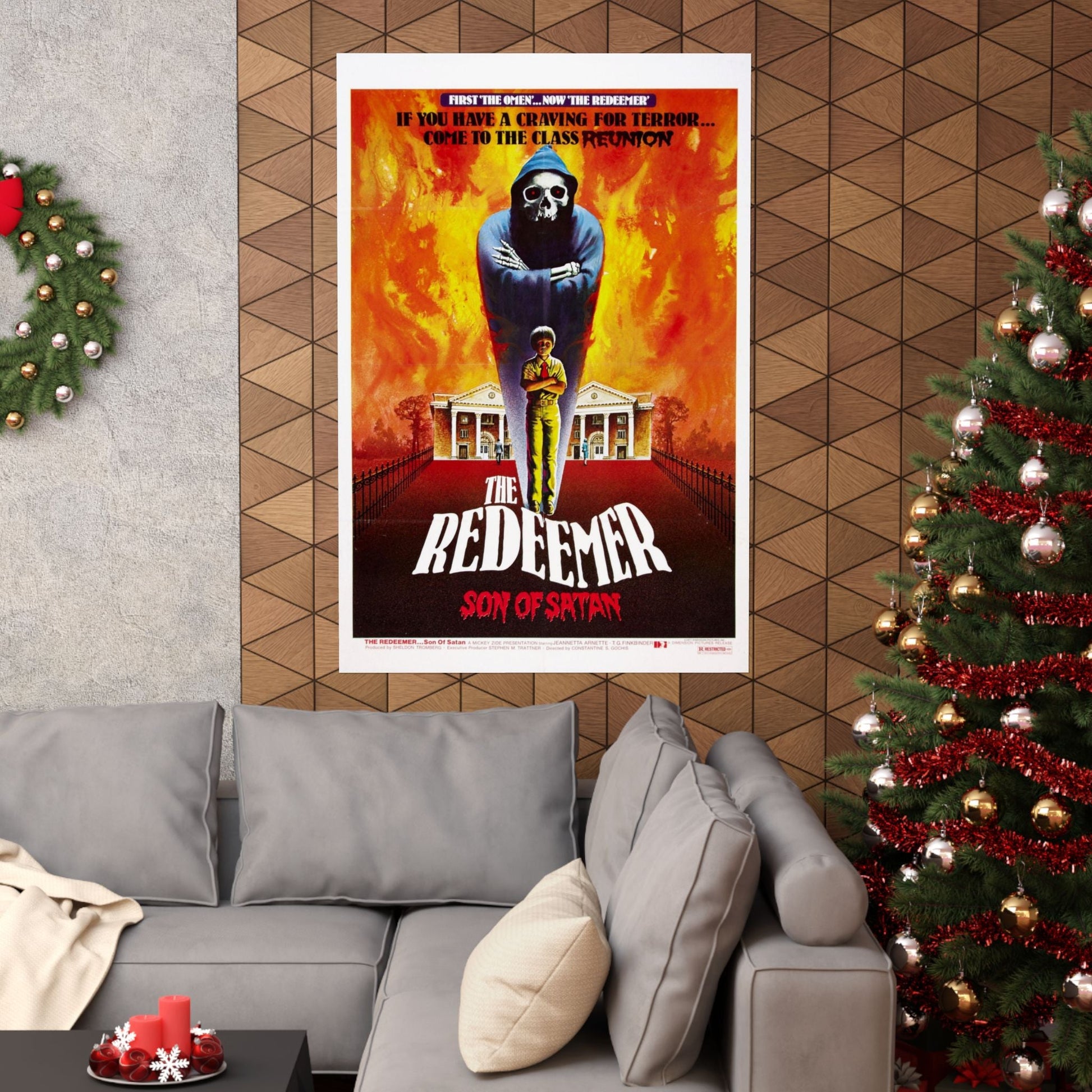 THE REDEEMER 1965 - Paper Movie Poster-The Sticker Space