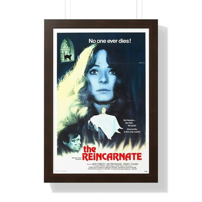 THE REINCARNATE 1971 - Framed Movie Poster 16″ x 24″ Walnut - The Sticker Space