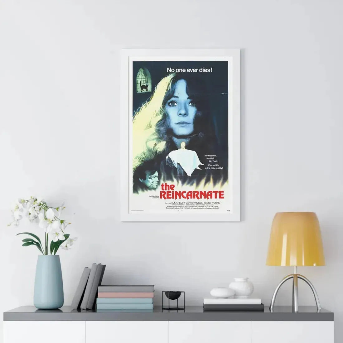 THE REINCARNATE 1971 - Framed Movie Poster - The Sticker Space