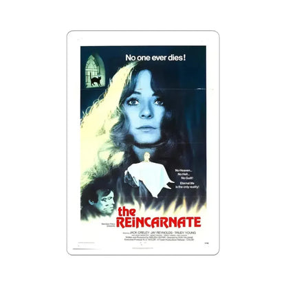 THE REINCARNATE 1971 Movie Poster - STICKER Vinyl Kiss-Cut Decal 4 Inch White - The Sticker Space