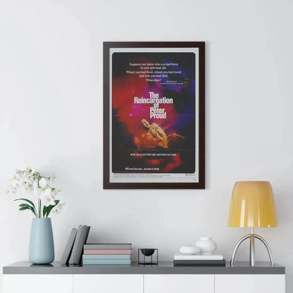 THE REINCARNATION OF PETER PROUD 1975 - Framed Movie Poster - The Sticker Space