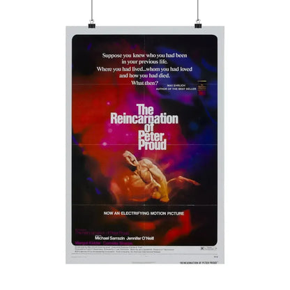 THE REINCARNATION OF PETER PROUD 1975 - Paper Movie Poster 16″ x 24″ Matte - The Sticker Space