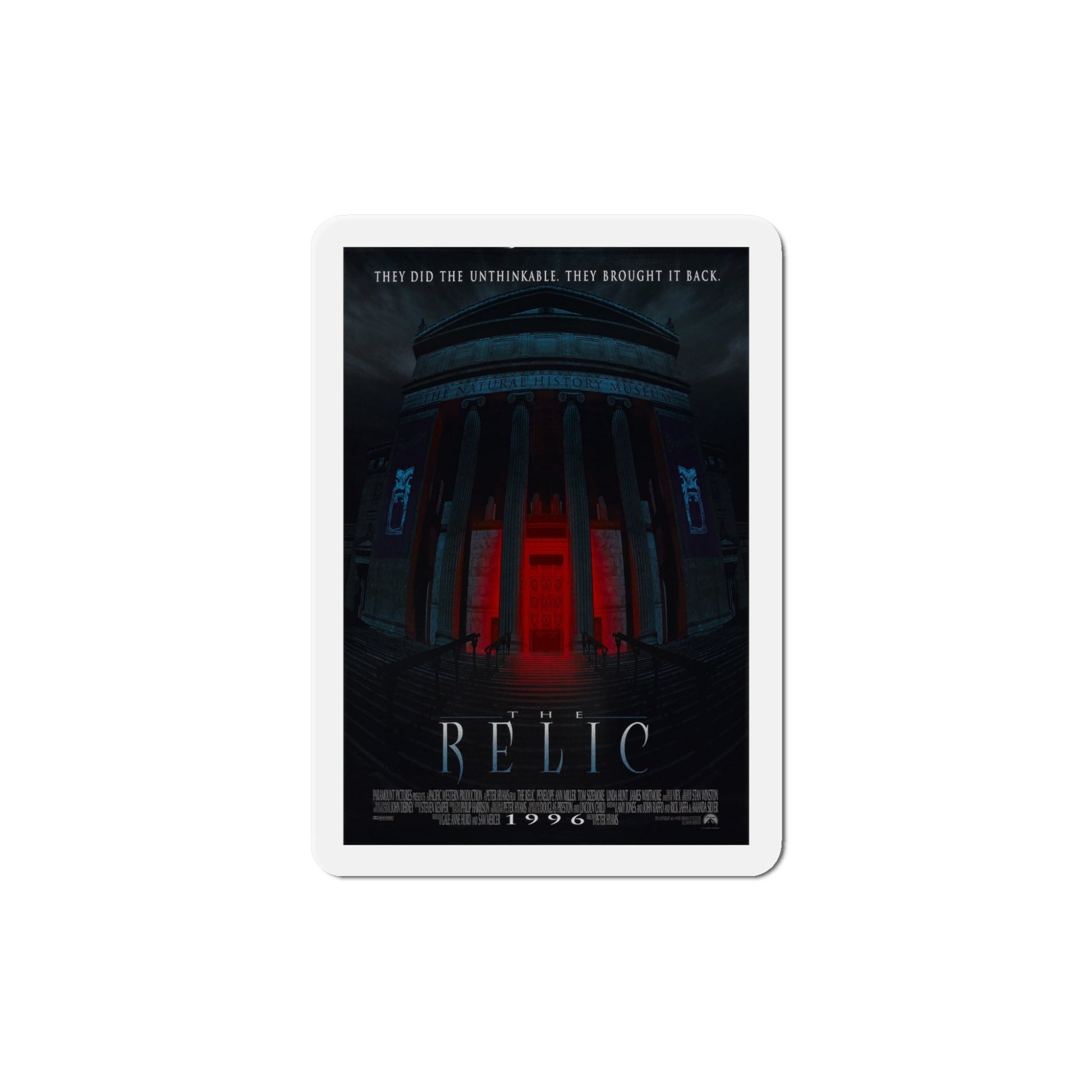 The Relic 1997 Movie Poster Die-Cut Magnet-5" x 5"-The Sticker Space