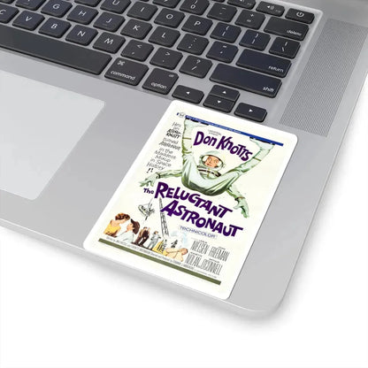 The Reluctant Astronaut 1967 Movie Poster - STICKER Vinyl Kiss-Cut Decal - The Sticker Space