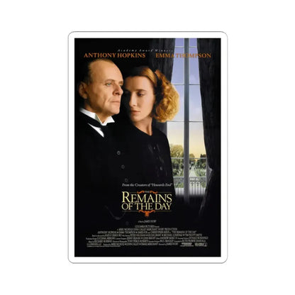 The Remains of the Day 1993 Movie Poster - STICKER Vinyl Kiss-Cut Decal 2 Inch White - The Sticker Space