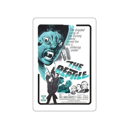 THE REPTILE 1966 Movie Poster STICKER Vinyl Die-Cut Decal 4 Inch - The Sticker Space