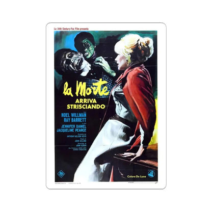 THE REPTILE (2) 1966 Movie Poster - STICKER Vinyl Kiss-Cut Decal 3 Inch White - The Sticker Space