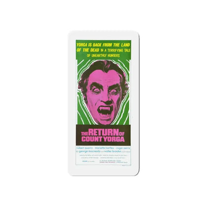 THE RETURN OF COUNT YORGA (3) 1971 Movie Poster - Refrigerator Magnet 5 Inch - The Sticker Space