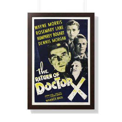 THE RETURN OF DOCTOR X 1939 - Framed Movie Poster-20" x 30"-The Sticker Space